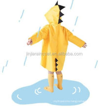 Best selling raincoat hoodie long style children rain coat for kids